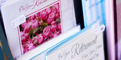 Happy retirement card