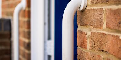 Grab rails outside a front door