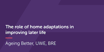 The role of home adaptations in improving later life