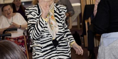 People dancing, Norton House care home