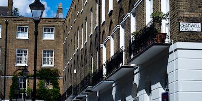 Terraced housing in Angel
