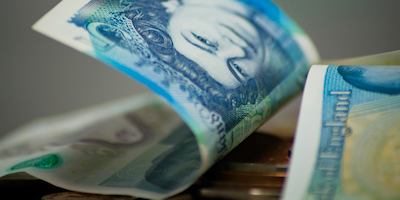 Bank notes and coins