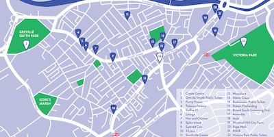 The Great British Toilet Map.