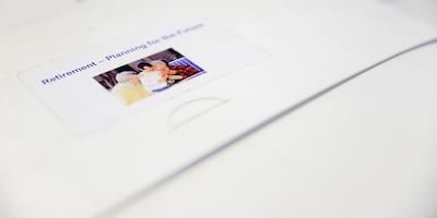 'Retirement - Planning for the future' brochure.