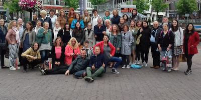 Group photo from the Age-friendly Cultural Cities Exchange Programme