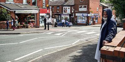 Coppice food store backdrop