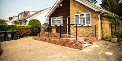 Bungalow with accessible entrance