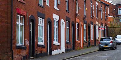 Row of terrace houses