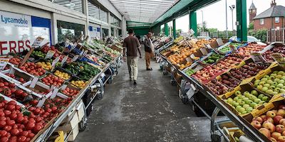 Fruit stalls