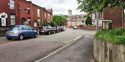 Landscape overlooking Manchester city centre