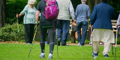 older people walking