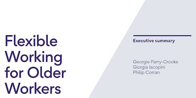 Flexible working for older workers