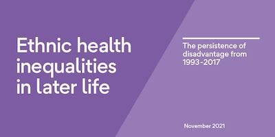 Ethnic health inequalities in later life