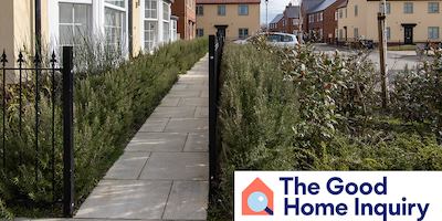street of new build houses