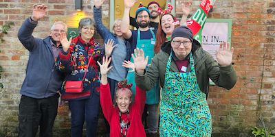 A group of people outside RivelinCo