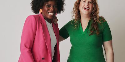 two older women smiling