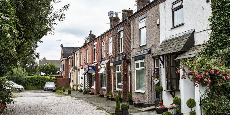 Row of terraced houses