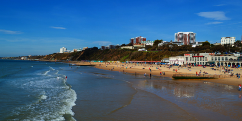 Bournemouth beach