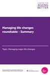 Managing Life Changes Round table