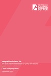 Inequalities in later life: The issue and the implications for policy and practice