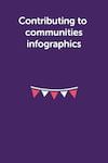 Contributing to communities infographics
