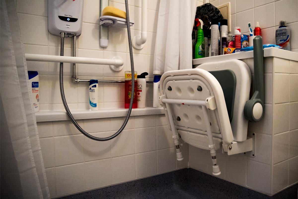 A wet room adaptation