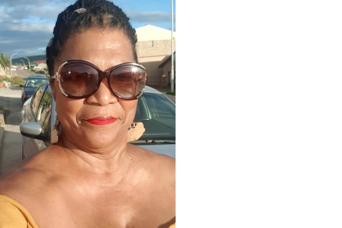 bernice smiling at the camera