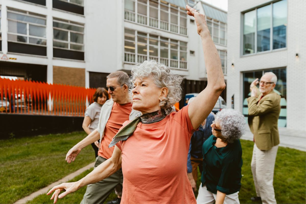 Image by Rosie Powell for Three Score Dance ’See and Be Seen’ Gallery.