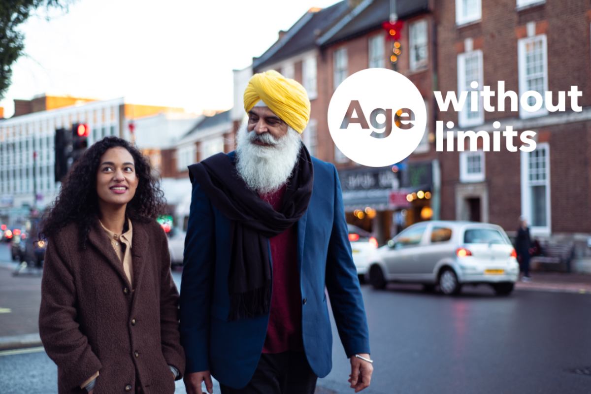 A father and daughter walking together