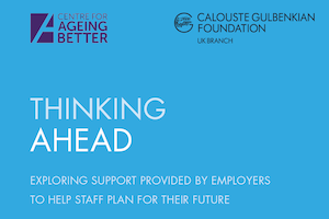 'Thinking ahead' report cover