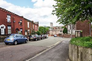 Landscape overlooking Manchester city centre