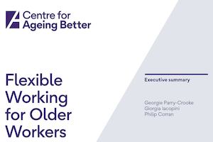 Flexible working for older workers