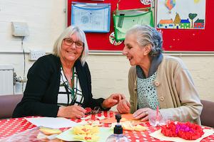 Older women socialising