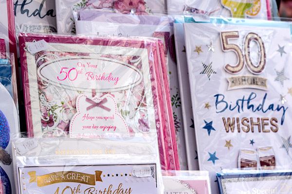 Birthday cards