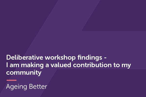 Deliberative Workshops Community Contributions