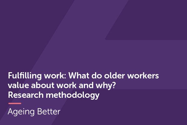 IES Fulfilling Work Research Methodology