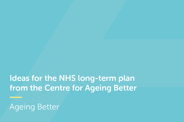 Ideas for the NHS long-term plan