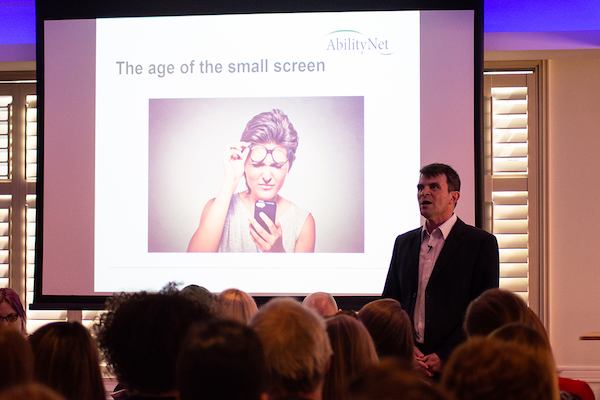 Speaker at the event