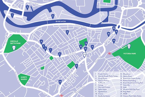 The Great British Toilet Map.