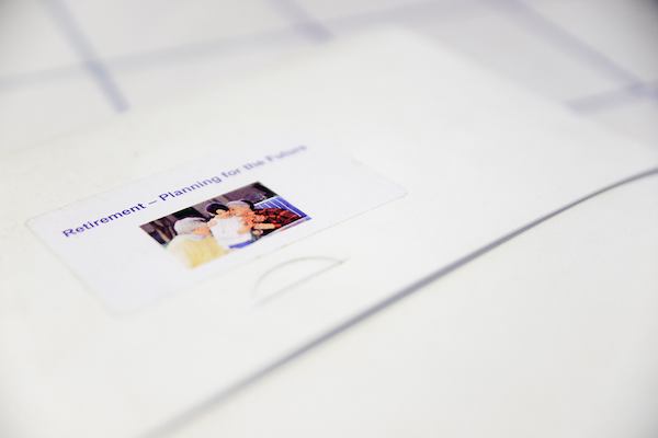 'Retirement - Planning for the future' brochure.