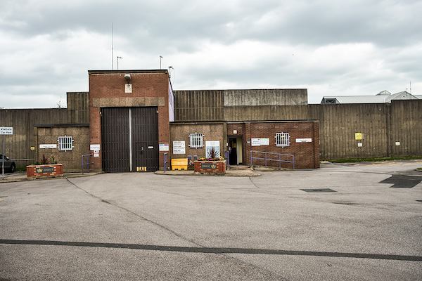 Landscape exterior of a factory
