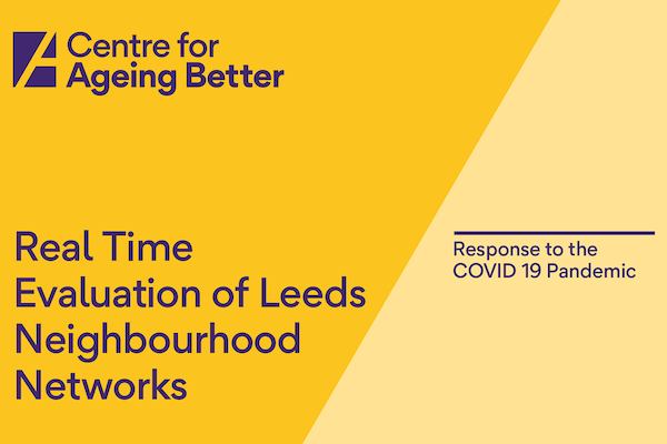 Real time evaluation of Leeds Neighbourhood Networks