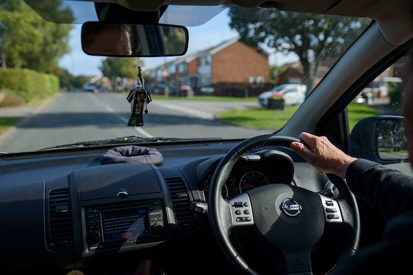 Interior of a car