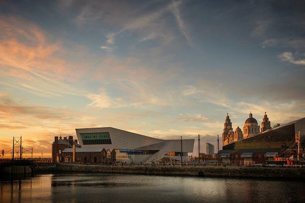 Cityscape of Liverpool