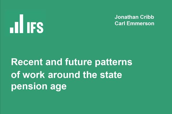 recent and future patterns of work