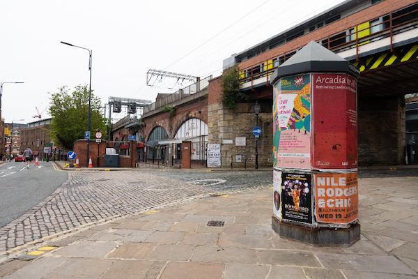 An image of a railway bridge in Leeds