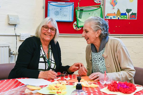 Older women socialising