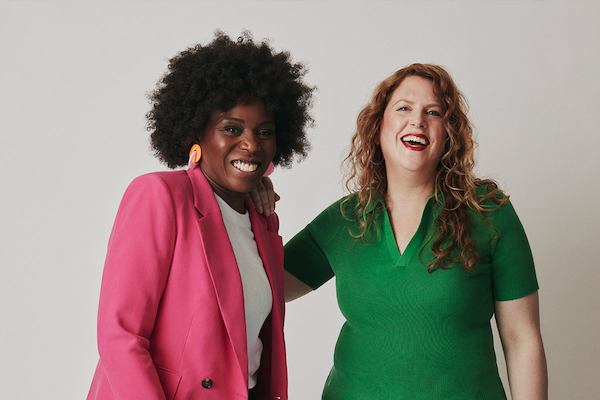 two older women smiling