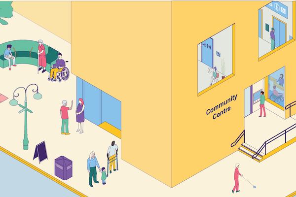 Built environment scene